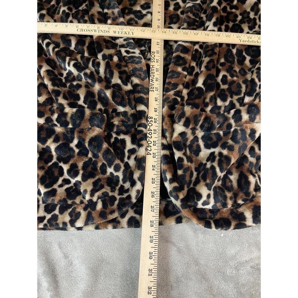 BKE Buckle Leopard Print Jacket Womens Large !! - Picture 5 of 14
